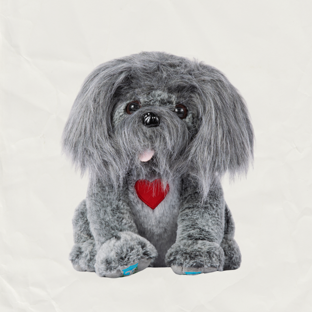 Sparkle the Rescue Dog® Stuffed Animal Piggy Bank