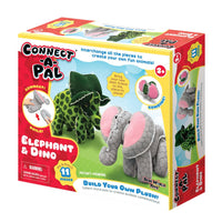 Thumbnail for NEW AND COMING SOON--Connect-A-Pal® Build With Plush Elephant & Dino Kit